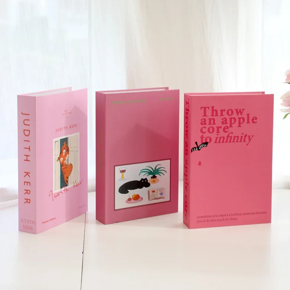 3Pcs Decorative Fake Books - Living Room Coffee Table Ornaments