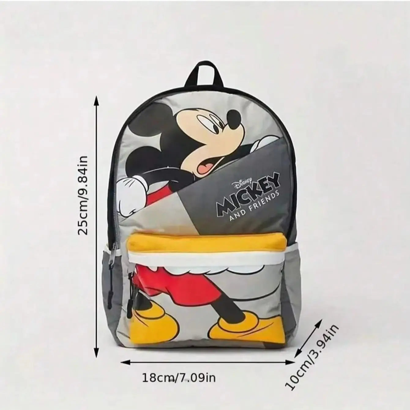 Mickey Mouse Childrens Backpack - Cute Casual School Bag for Kids - ZOOMNSTORE