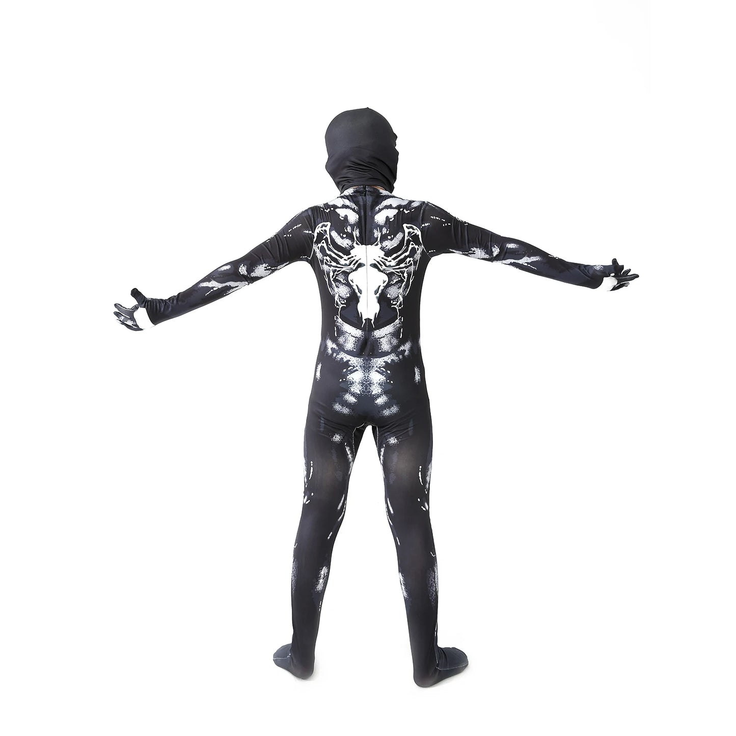 Superhero Spiderman Costume Set - Iron Miles Venom Bodysuit for Halloween Christmas Cosplay - ZOOMNSTORE