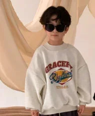 Childrens Fleece Hoodie - Warm Korean Pullover for Boys Girls - ZOOMNSTORE