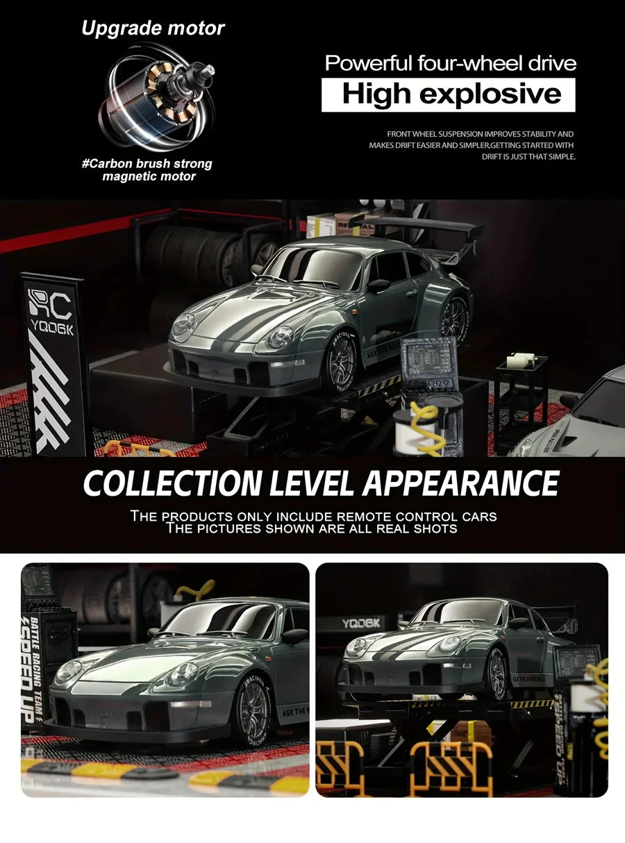 124 4WD RC Drift Car - High Speed Remote Control Racing Toy - ZOOMNSTORE