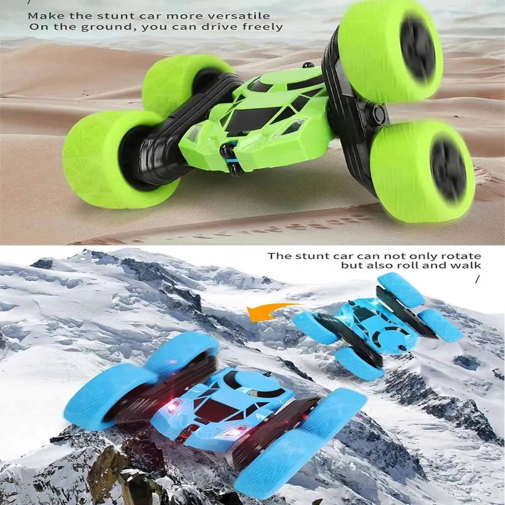 Remote Control Stunt Car - Double-Sided 360 Flip Drift Toy for Kids - ZOOMNSTORE