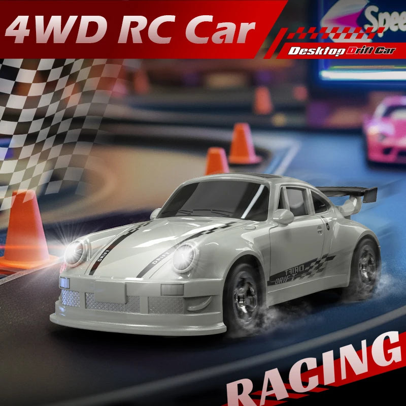 164 Drift RC Car - 2025 Kf20 Four-Wheel Remote-Controlled Racing Toy - ZOOMNSTORE