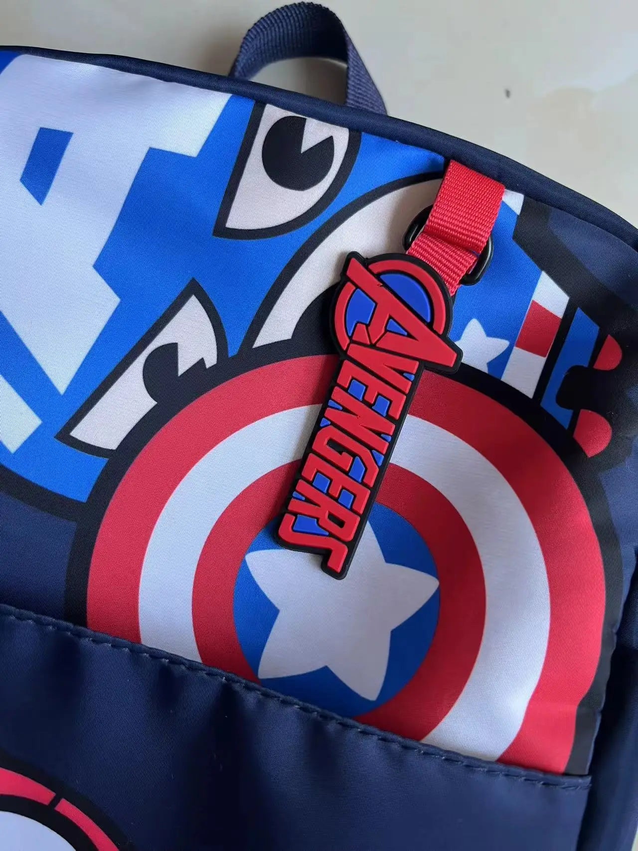Captain America Kids Backpack - Cute Disney School Bag for Kindergarten - ZOOMNSTORE