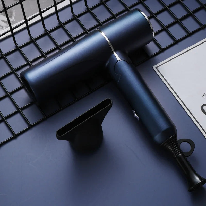 Professional Hair Dryer - Foldable High Power Negative Ion Blu-Ray Electric Blow Dryer