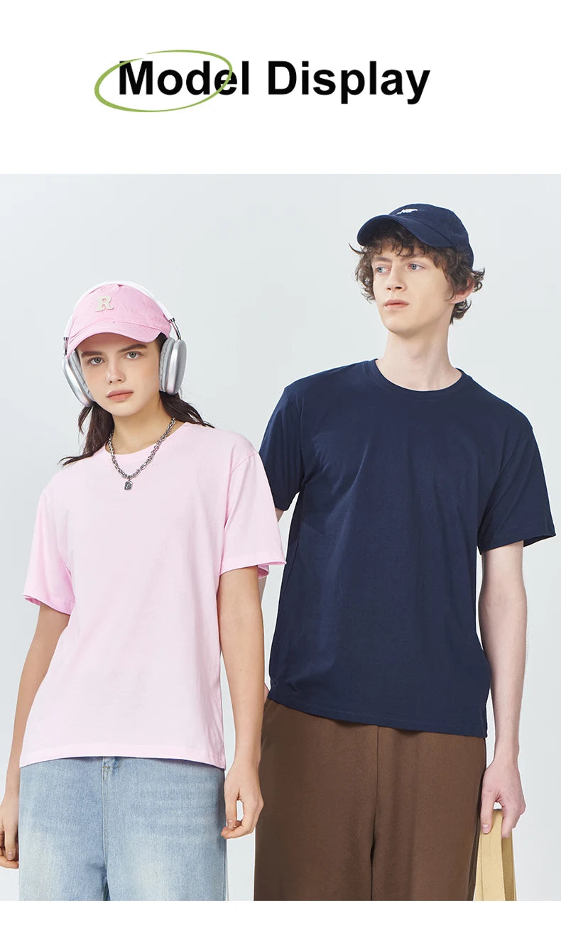 Cotton Casual T-Shirts for Women - Short Sleeve Sporty O-Neck Tops - ZOOMNSTORE