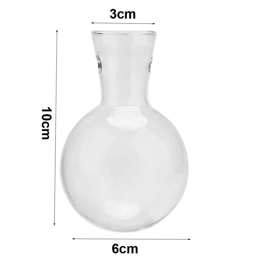 Wooden Frame Hydroponic Terrarium Planter - Glass Vases for Tabletop Decoration - ZOOMNSTORE