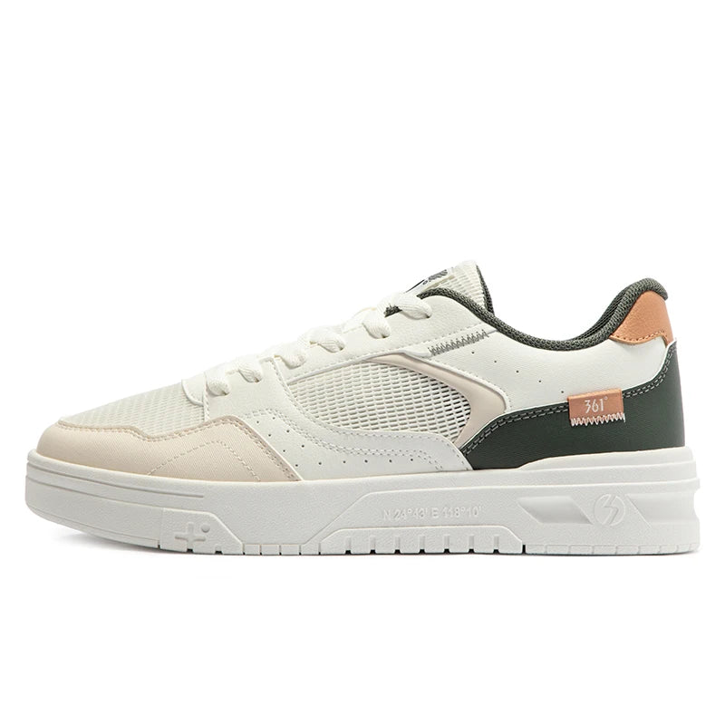 361 Degrees Men's Board Shoes New Comfortable Versatile Breathable Leisure Lightweight Wear-resistant Male Sneakers 672516626