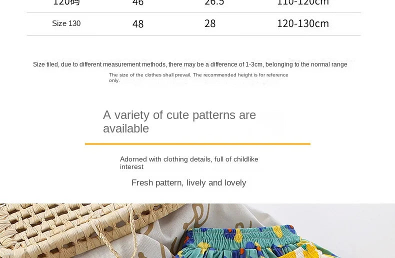 Kids Girls Skirt Shorts Summer Cotton Breathable Kids Skirt Pants Casual Baby Bloomers Children Short Pants Baby Stuff