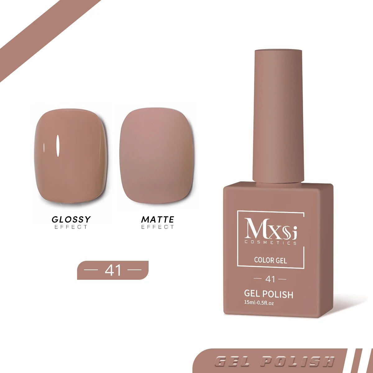 Gel Nail Polish Set - Neon Brown Royal Blue Red Green Pastel Nude Varnish
