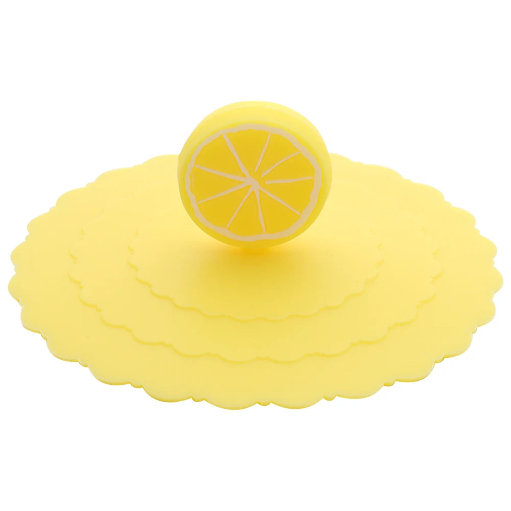 Silicone Cup Lids – Cute 10cm Leakproof Heat-Resistant Mug Covers
