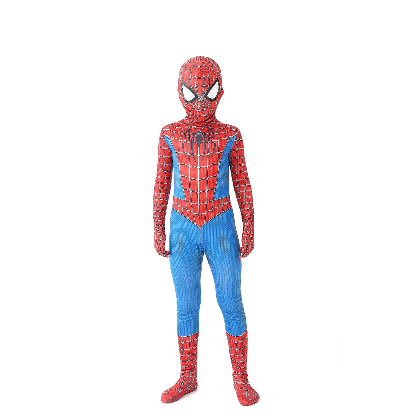 Superhero Spiderman Costume Set - Iron Miles Venom Bodysuit for Halloween Christmas Cosplay - ZOOMNSTORE