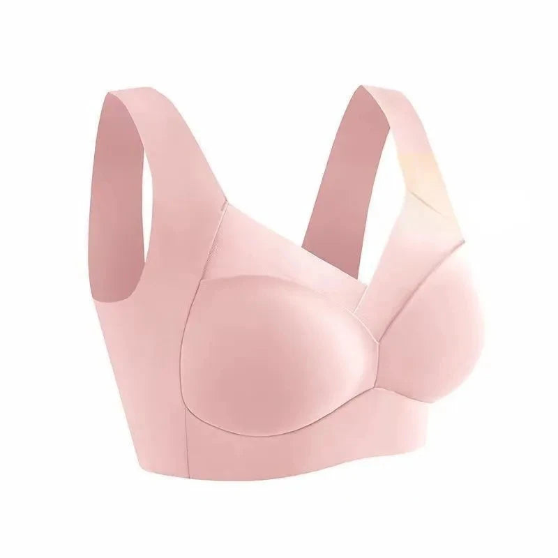 1pcs Women Bras Plus Size Seamless Bra Bralette Backless Ladys Mesh Brassiere Vests Female's Sport Anti-sagging Underwears L-6XL