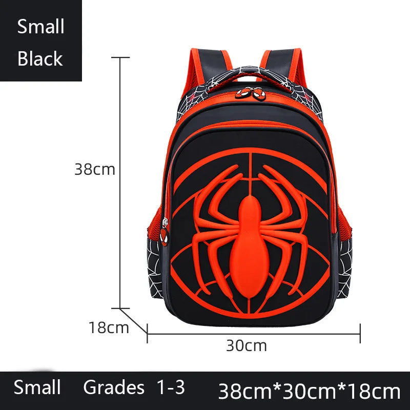 Spider Backpack Pencil Case Set - Waterproof School Bag for Boys - ZOOMNSTORE
