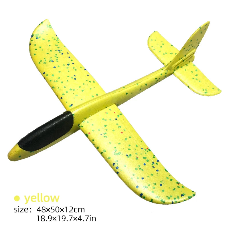 Big Foam Glider Plane - Hand-Throw Outdoor Toy for Kids