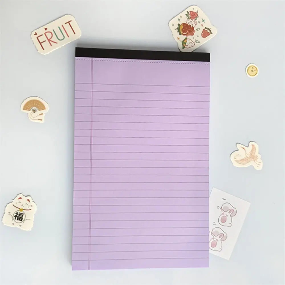 Tearable Legal Pad - Ink-Proof Lined Notepad with 50 Pages - ZOOMNSTORE