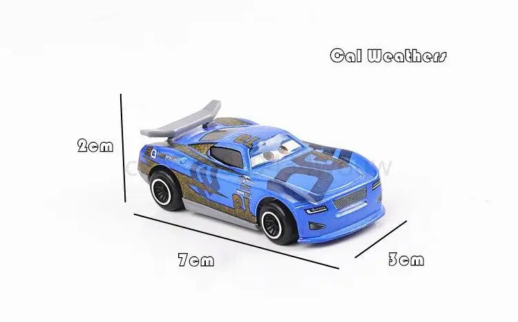 Pixar Cars 155 Diecast Car Set - Lightning McQueen Jackson Storm Toys for Kids - ZOOMNSTORE