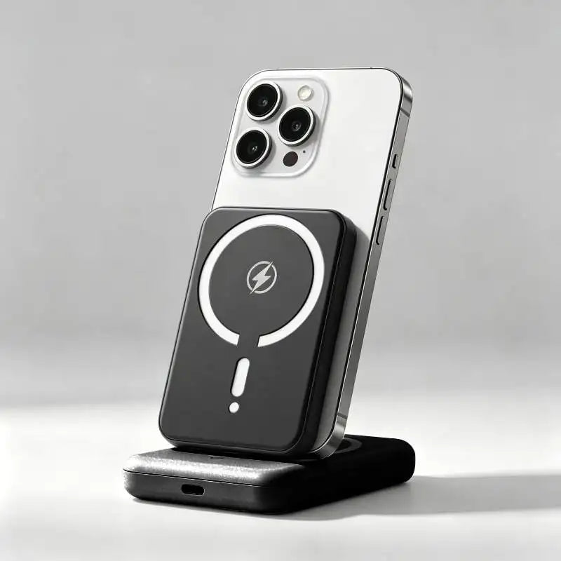 10000mAh Magnetic Wireless Power Bank Ultra Slim PD 20W Fast Charging Portable Charger for IPhone17/16/15/14/13/12/11