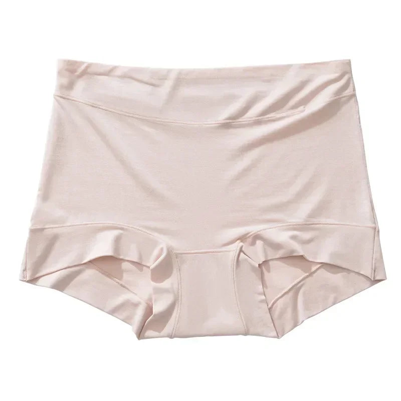 Women's Underwear 60s Modal Fabric Panties for Women High-Rise Female Underwear Briefs Cozy Underpants Plus Size Safety Shorts