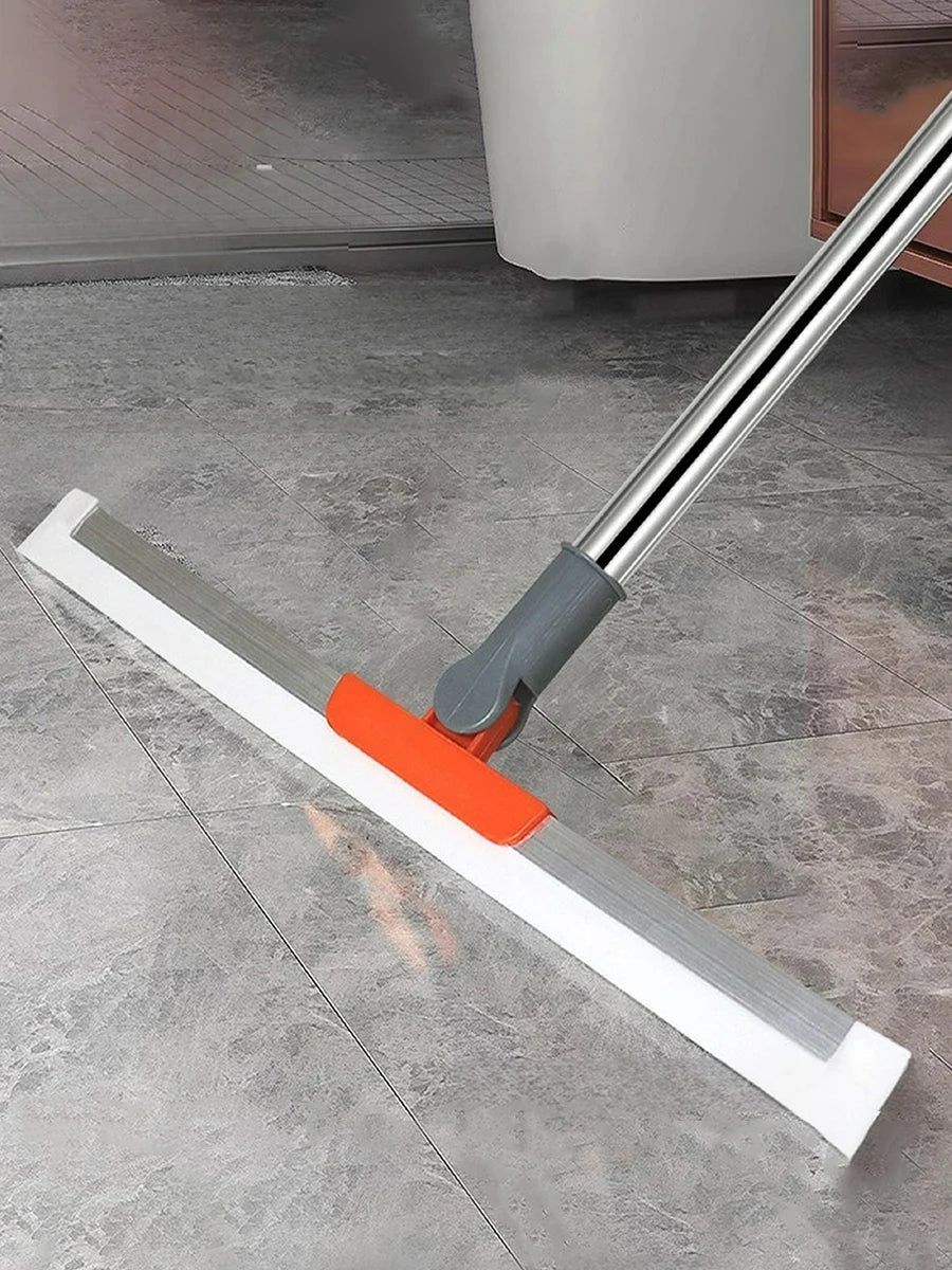 Multi-Functional Silicone Broom - Efficient Wiping Mopping Tool