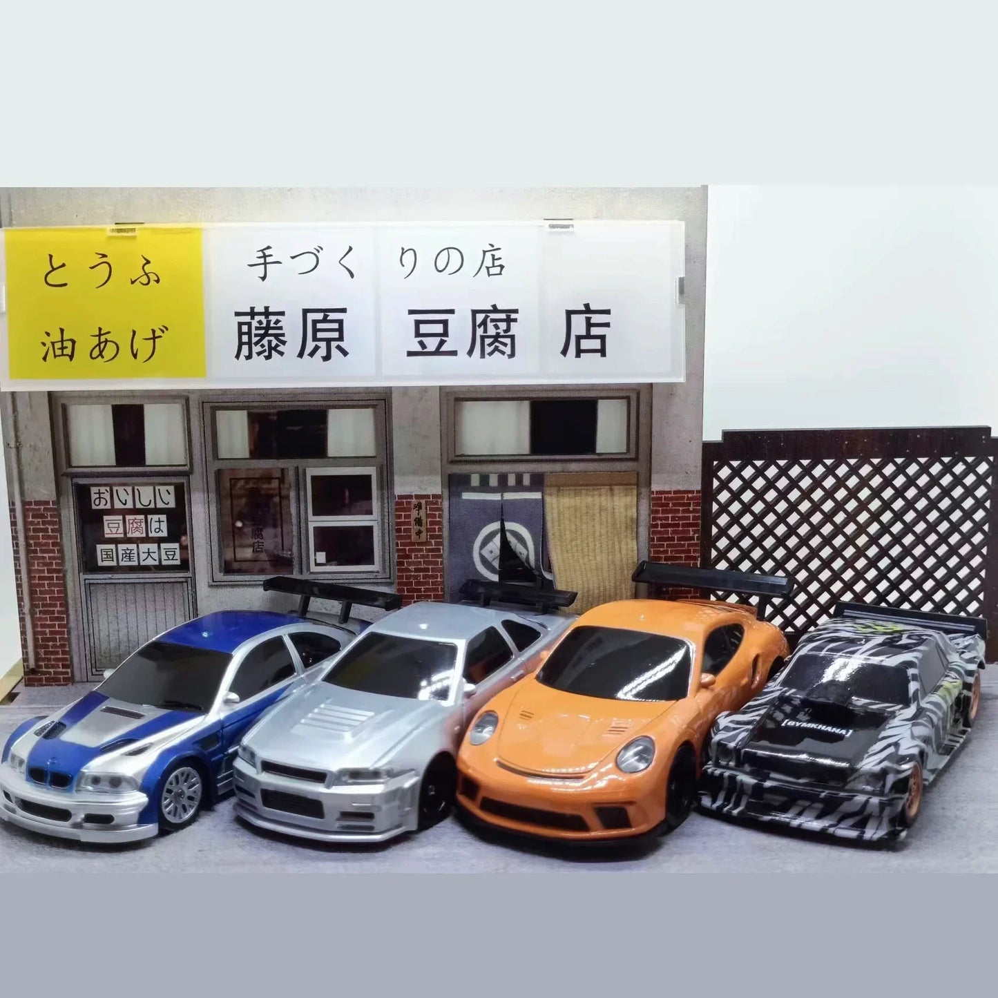 4WD RC Drift Car - 143 Remote Control Mini Racing Toy - ZOOMNSTORE