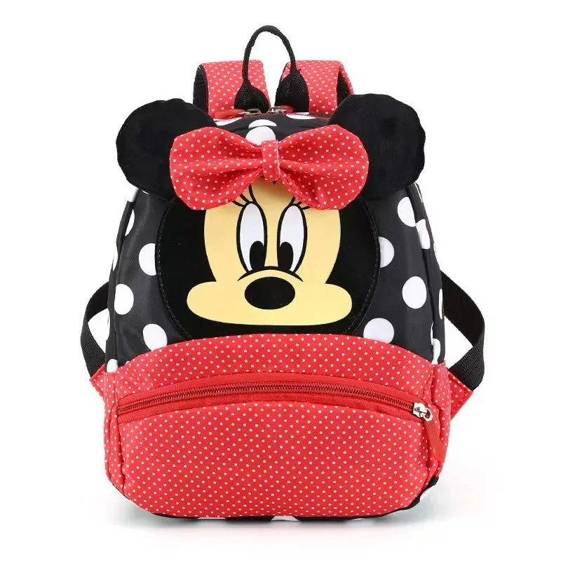 Minnie Mouse Backpack - Kawaii Pink Schoolbag for Kids - ZOOMNSTORE