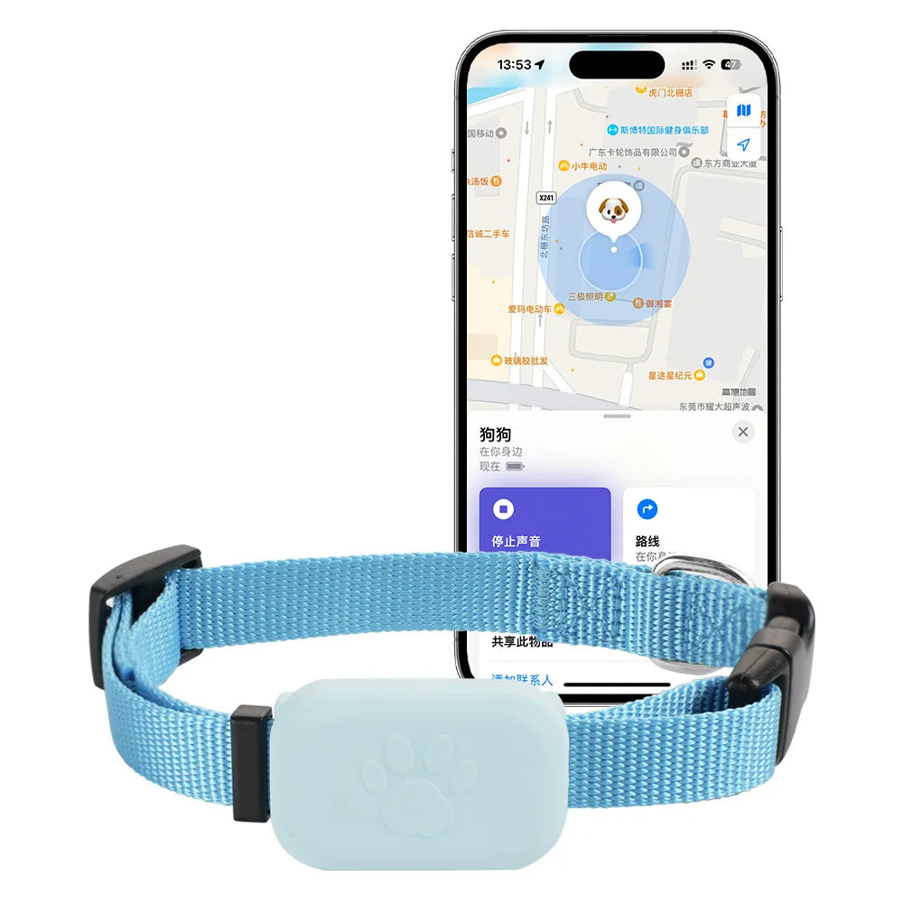 Pet Trackers and Electronics Remote GPS Tracker Waterproof Anti-Lost Collar for IOS/Android Dog Cat Movement Global Locator