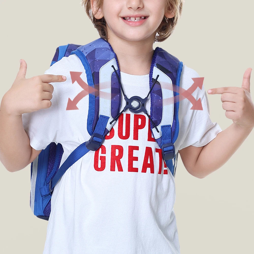 Childrens School Backpack - Sunveno Kids Bag for Boys Girls - ZOOMNSTORE