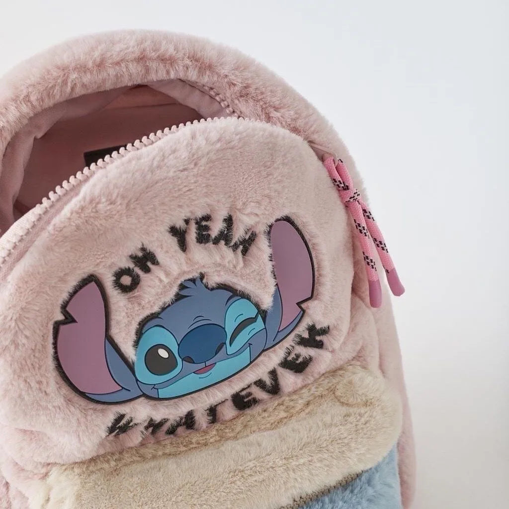 Disney Stitch Mini Backpack - Cute Kids Schoolbag for Boys and Girls - ZOOMNSTORE