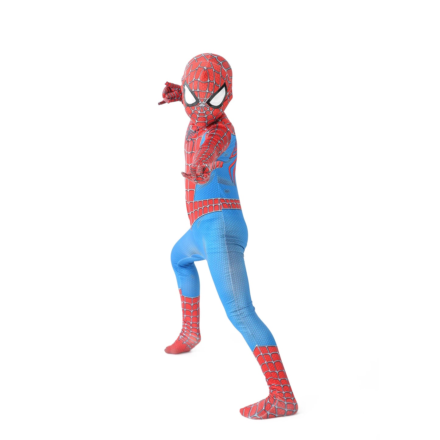 Superhero Spiderman Costume Set - Iron Miles Venom Bodysuit for Halloween Christmas Cosplay - ZOOMNSTORE