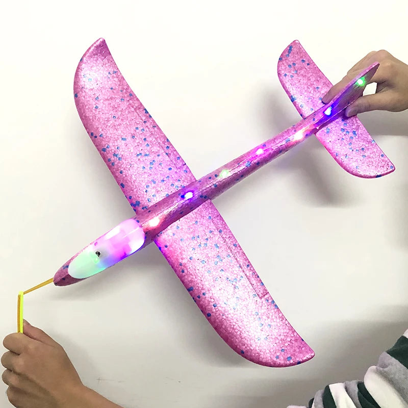 Big Foam Glider Plane - Hand-Throw Outdoor Toy for Kids