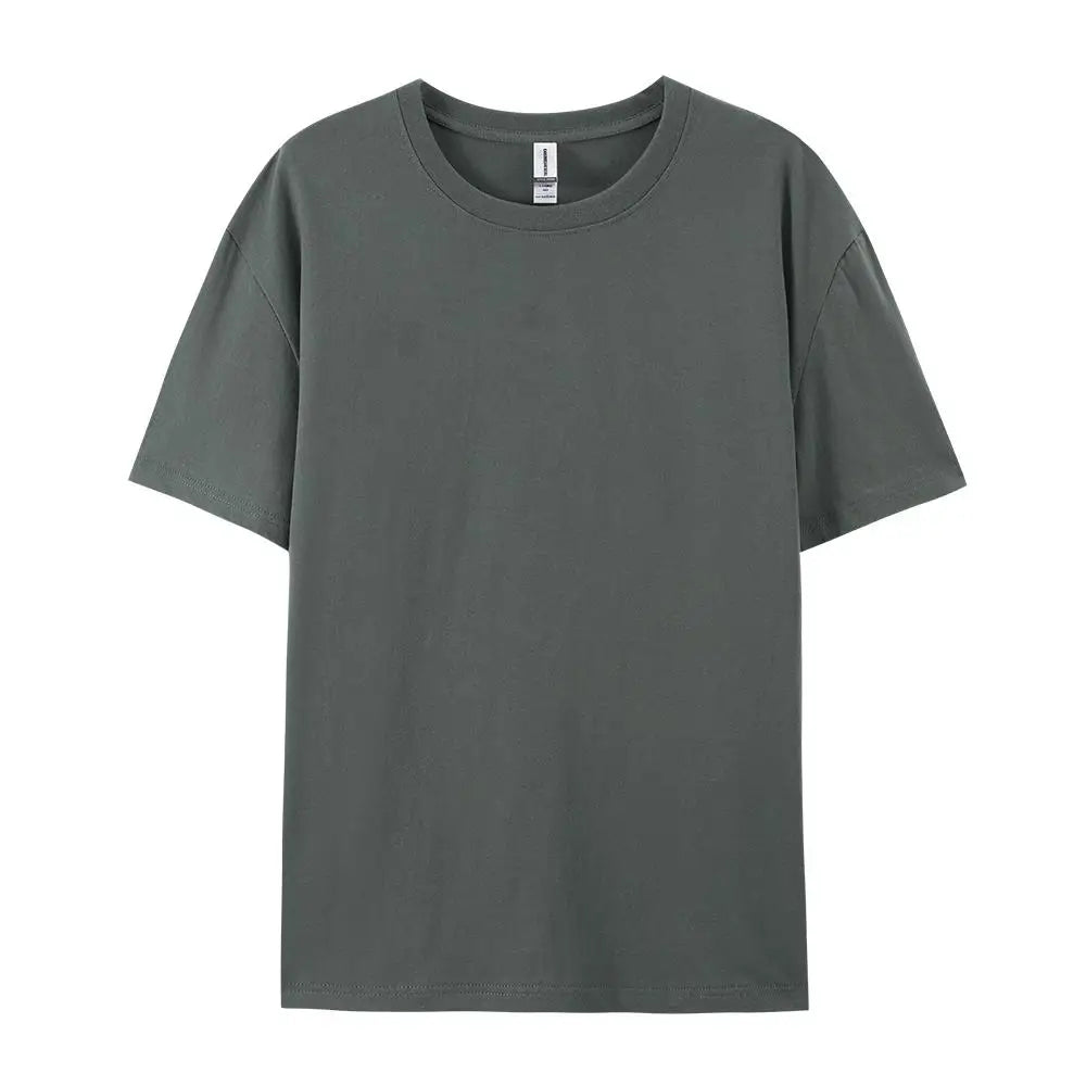 Cotton Casual T-Shirts for Women - Short Sleeve Sporty O-Neck Tops - ZOOMNSTORE