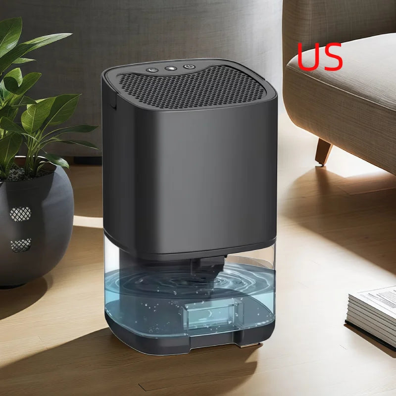 Portable Smart Air Purifier Dehumidifier - Silent Home Deodorizer for Bedroom Office Kitchen - ZOOMNSTORE