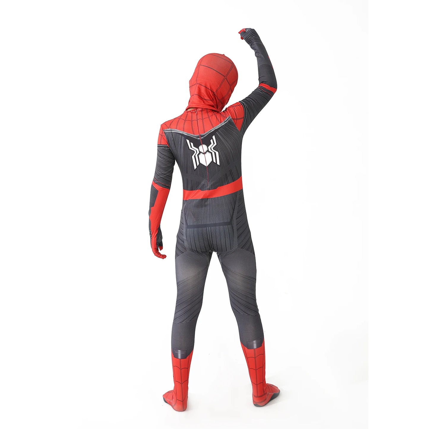 Superhero Spiderman Costume Set - Iron Miles Venom Bodysuit for Halloween Christmas Cosplay