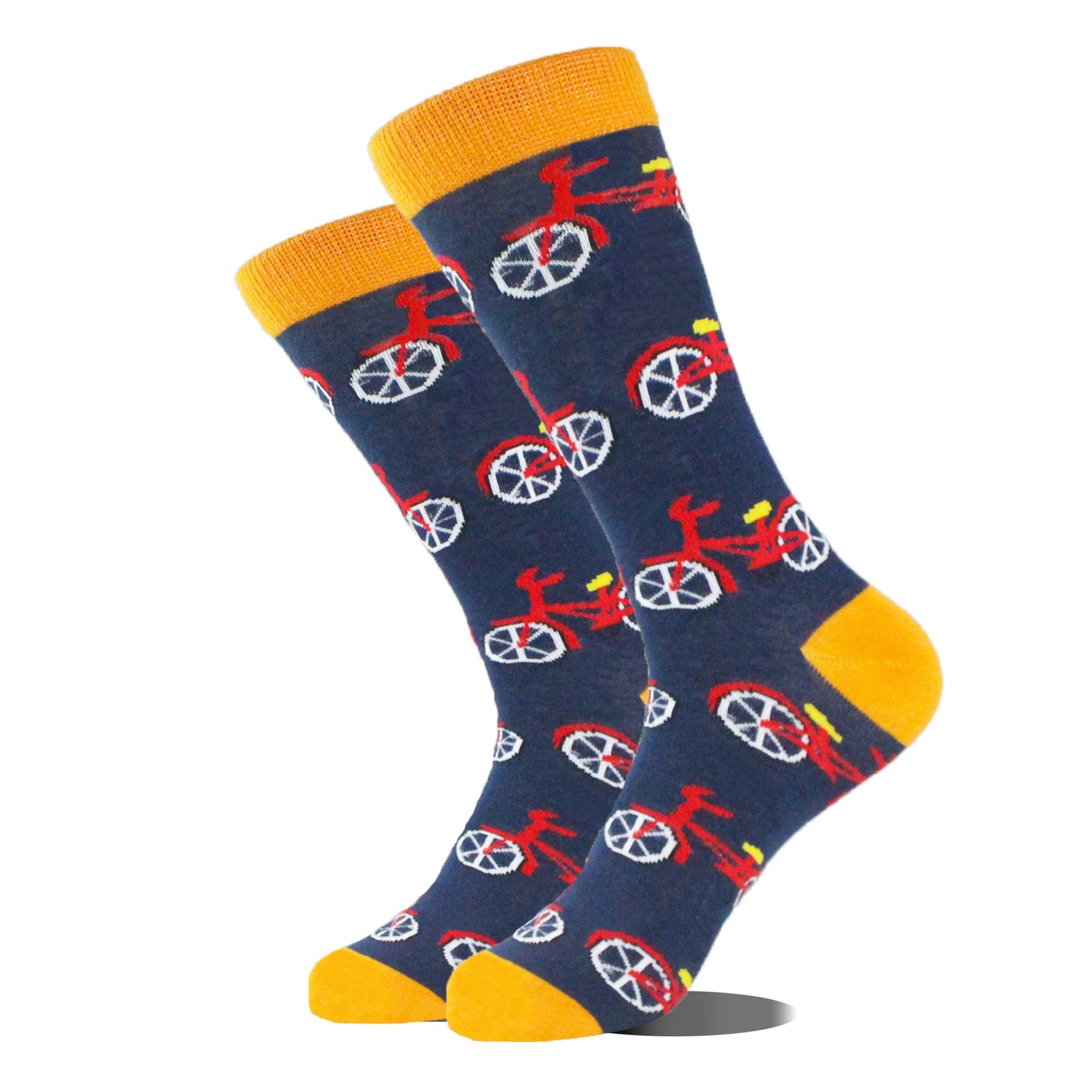 Funny Alien Shark Cotton Socks - Unisex Novelty Crew Socks