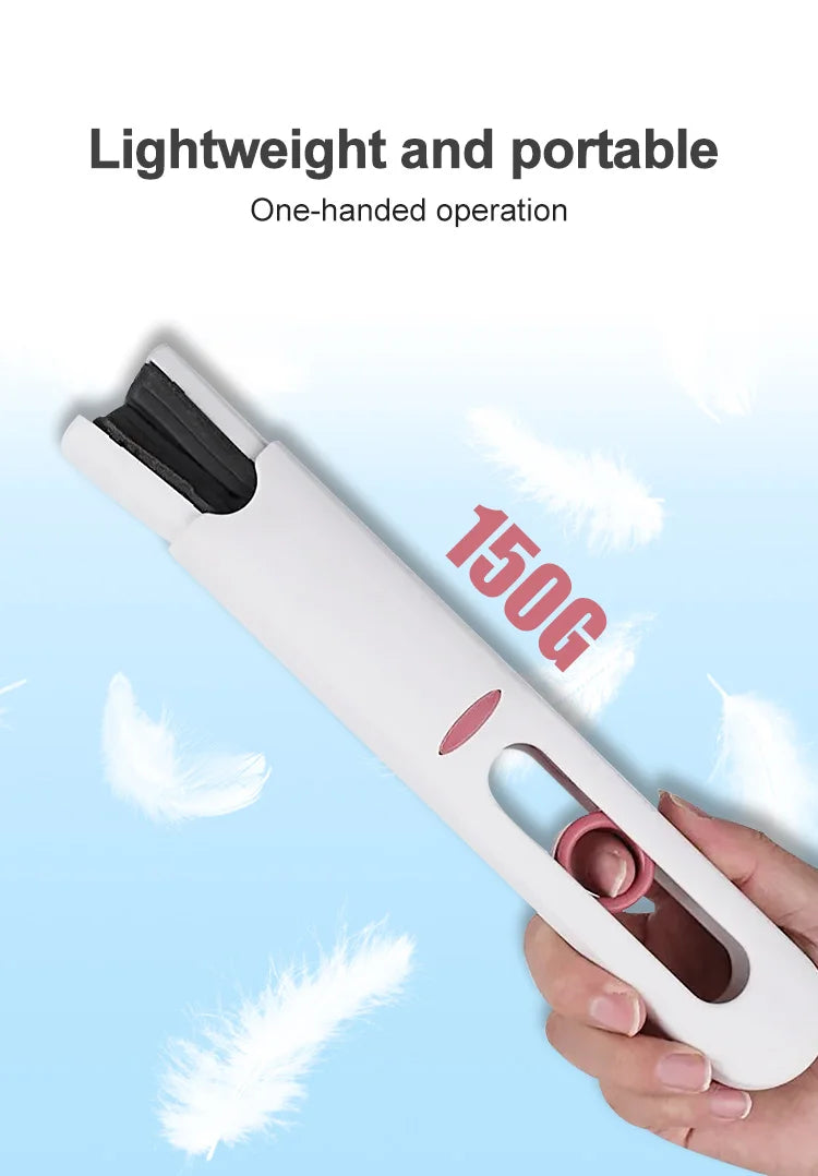 Portable Mini Squeeze Mop - Wet and Dry Sponge Mop for Home and Car