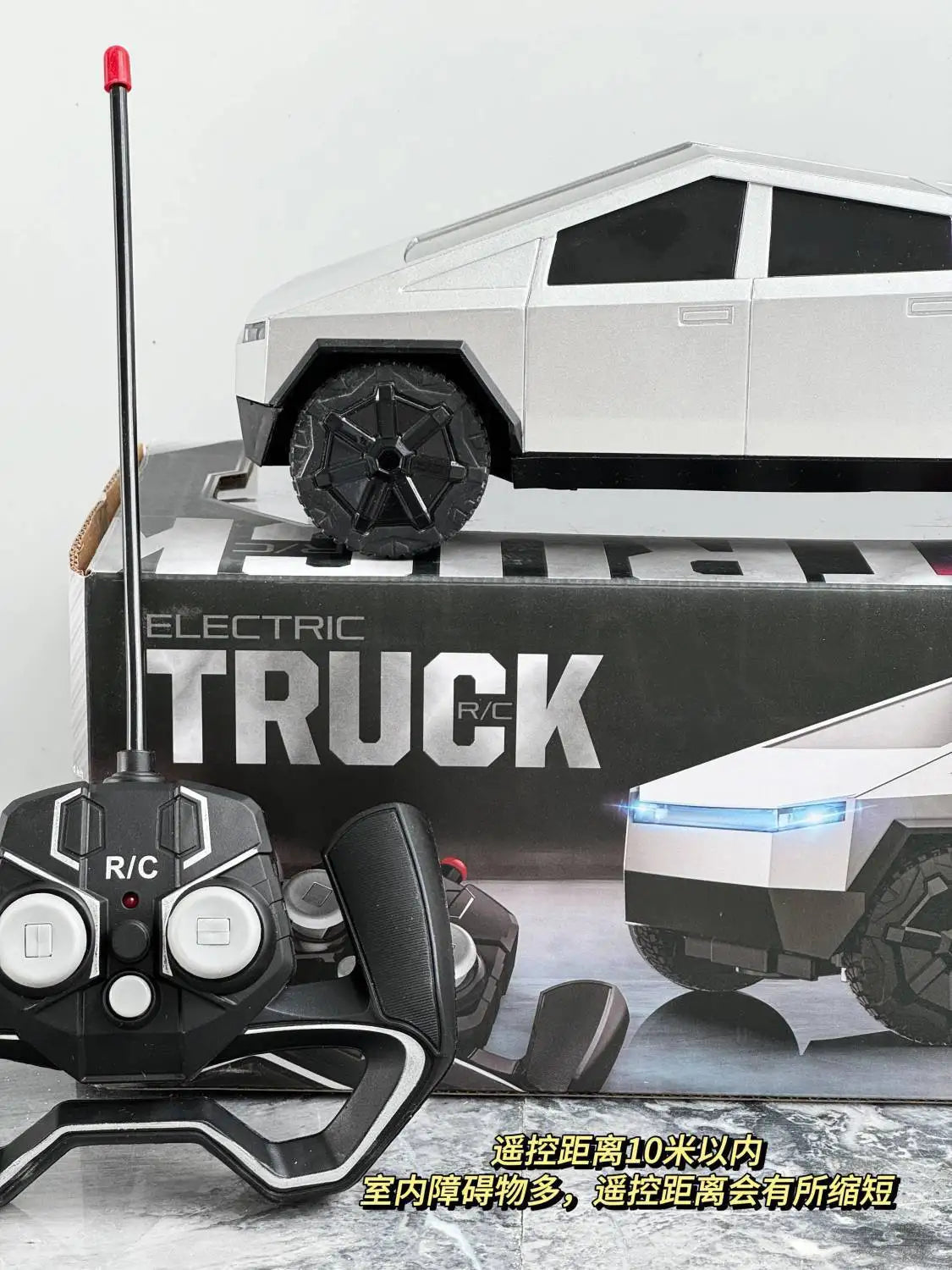 112 RC Cybertruck Offroad Pickup - Batmobile Simulation Model Toy for Kids - ZOOMNSTORE