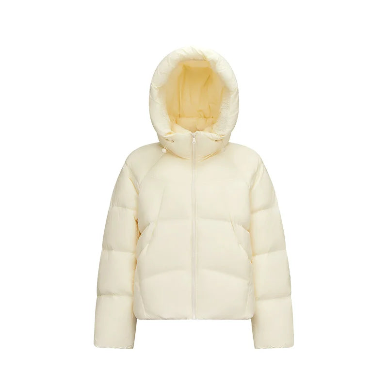 Semir Women Down Jacket 90 Percent Down Fill Raglan Sleeve Loose Fit Hooded 2026 New Winter Daily Wear Urban Casual Style