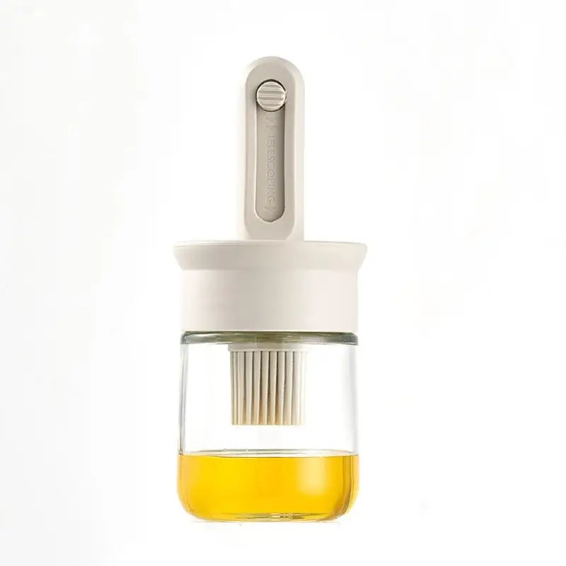 Silicone Basting Brush & Oil Bottle Set – BPA-Free Heat-Resistant