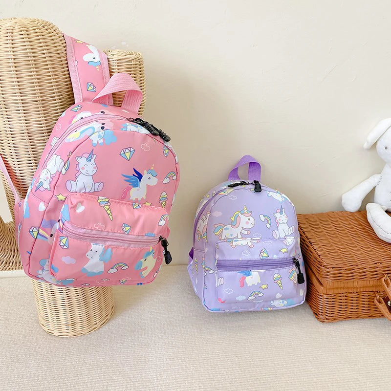 Dinosaur Unicorn Backpack - Cute Waterproof Schoolbag for Kids - ZOOMNSTORE