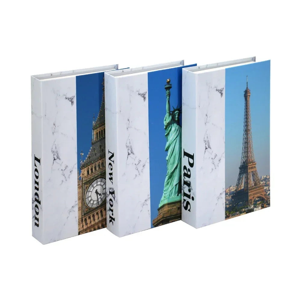 3Pcs Decorative Fake Books - Living Room Coffee Table Ornaments