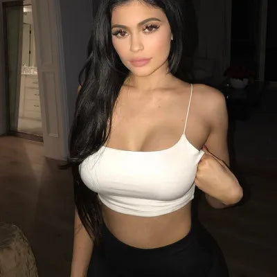 2024 New Fashion Women Sexy Crop Tops Solid Summer Camis Women Casual Tank Tops Vest Sleeveless Crop Tops blusas
