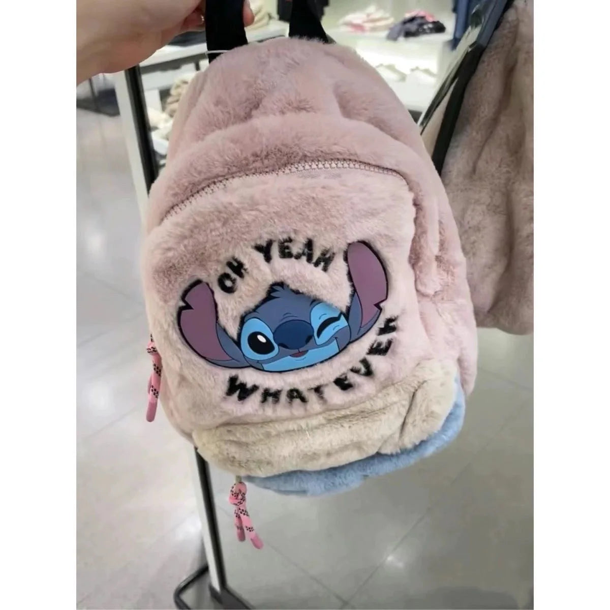 Disney Stitch Mini Backpack - Cute Kids Schoolbag for Boys and Girls - ZOOMNSTORE
