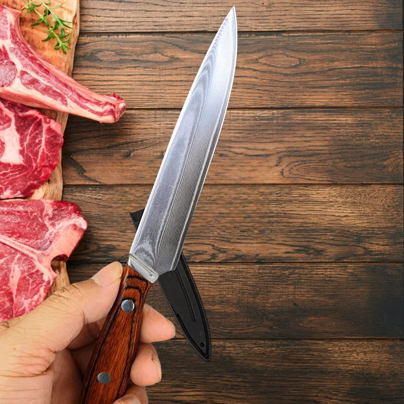 67-Layer Damascus VG10 Fruit Paring Knife - High-Grade Universal Western Steak Knife