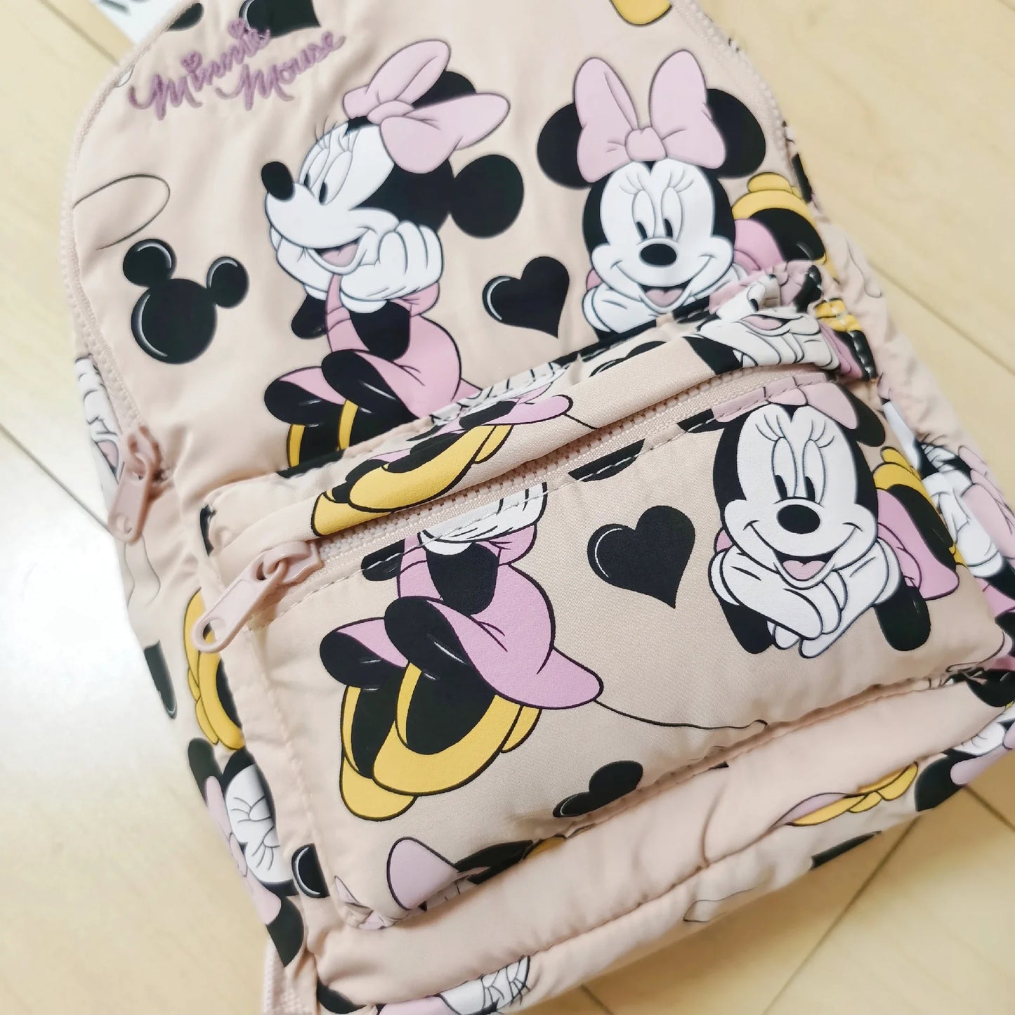 Disney Minnie Girls Backpack - High Quality Large Capacity School Bag - ZOOMNSTORE