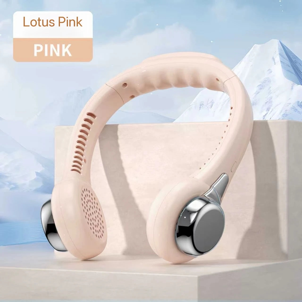 Neck-Hanging Fan Portable Summer Air Cooler USB Cooling Fan + Summer Personal Cooling Fan Hands-Free Fan/Wearable/Suitable for Outdoor Activities/Sports/Kitchen/Office