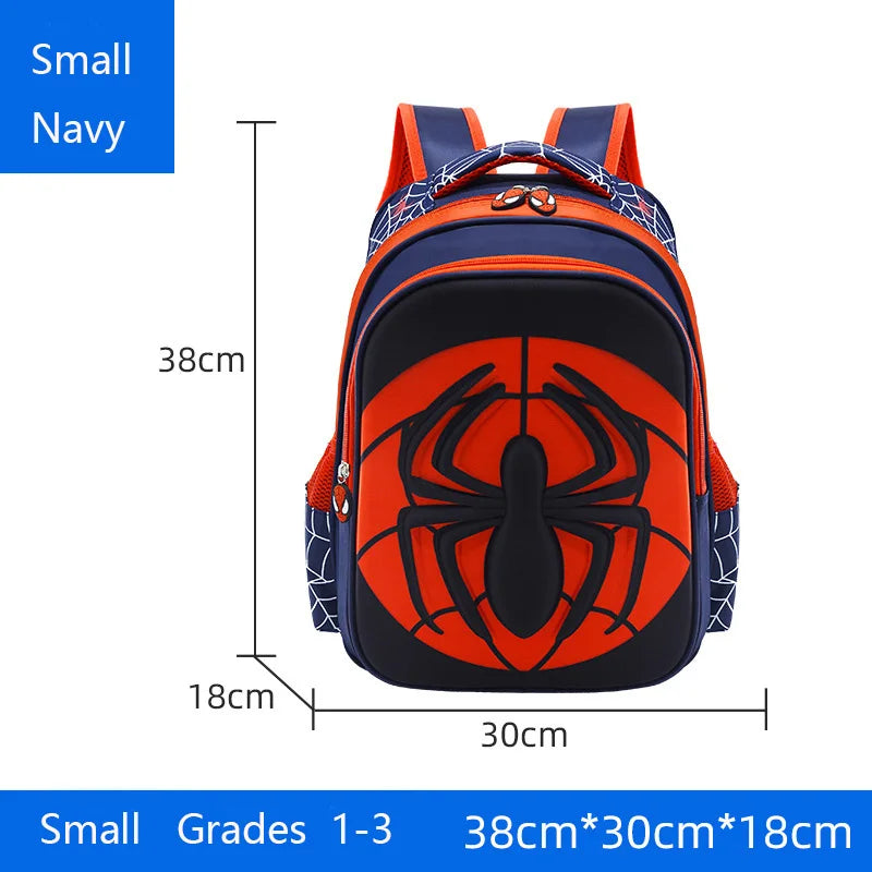 Spider Backpack Pencil Case Set - Waterproof School Bag for Boys - ZOOMNSTORE