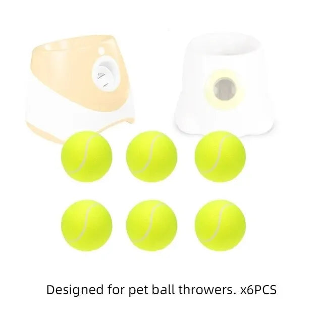 A Tennis Balls for Dogs, 2-Inch Size, Compatible with Most Automatic Ball Launchers Idea for Small Dogs(12 Balls Only)