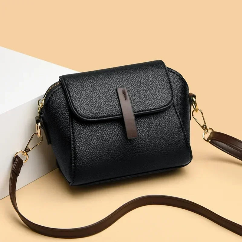 Women Small Handbag – Designer PU Leather Shoulder Crossbody Bag | Fashion Shell Purse