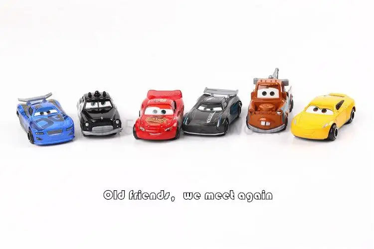 Pixar Cars 155 Diecast Car Set - Lightning McQueen Jackson Storm Toys for Kids - ZOOMNSTORE